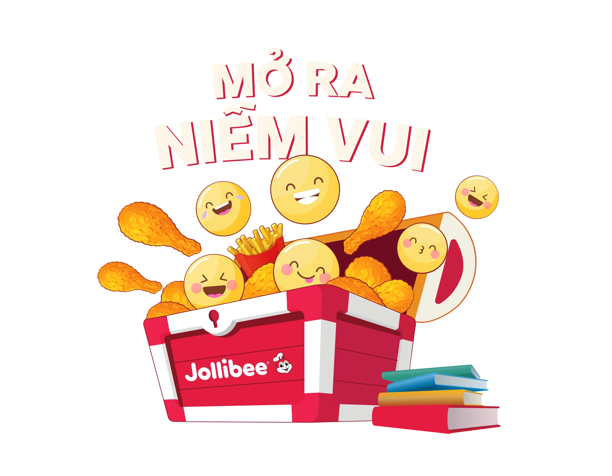 Mở ra niềm vui cùng Jollibee